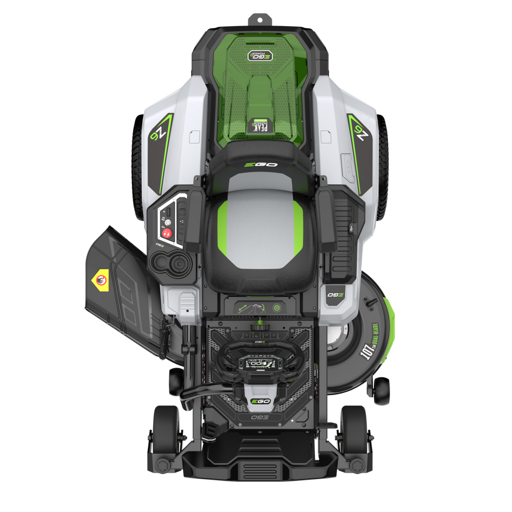 
                  
                    107 CM Z6 NULLGRAD-WENDEKREISMÄHER MIT E-STEER™ TECHNOLOGIE
                  
                